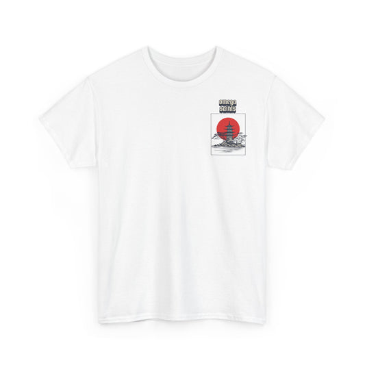 Omega Saints Temple Tee – Japan-Inspired Streetwear with Sacred Style