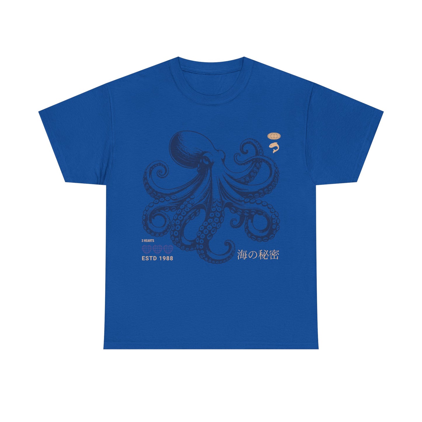 Japanese Octopus T-Shirt – Traditional Ukiyo-e Kraken Style Graphic Tee