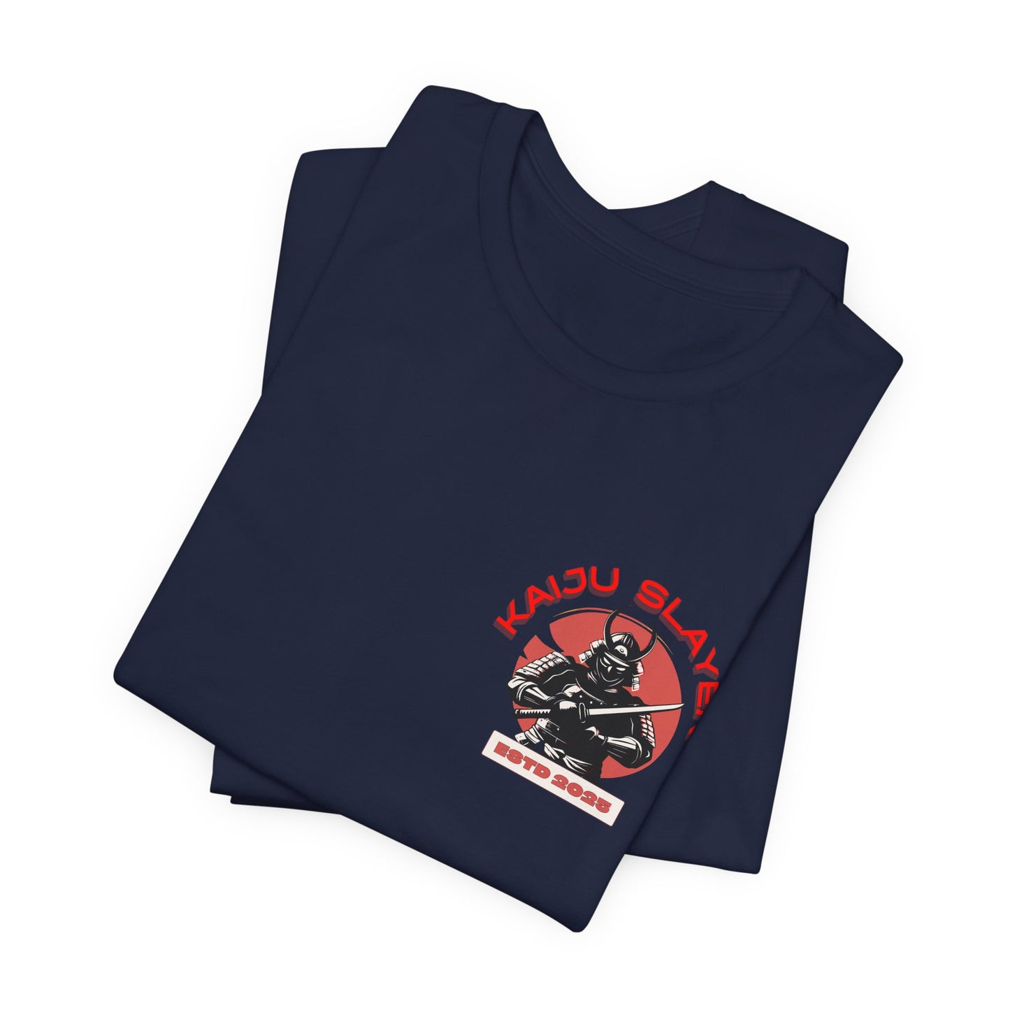 Kaiju Slayer Samurai Graphic T-Shirt – Japanese Monster Hunter Streetwear