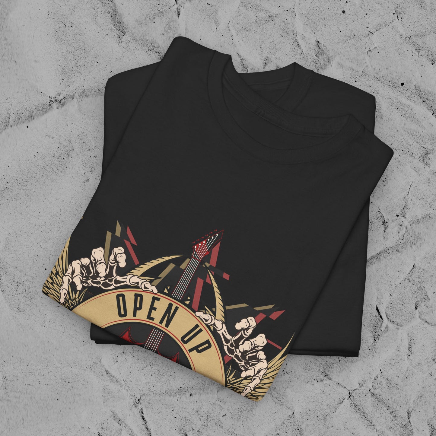 Open Up The Pit T-Shirt – Festival Graphic Tee | GNR Style Rock Shirt | Altcore Music Merch for Men & Women