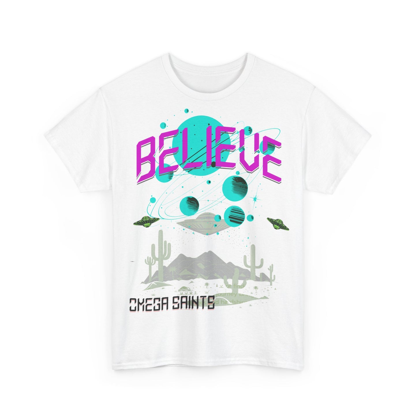 Aliens Exist Tee Shirt Printed T Shirt detail
