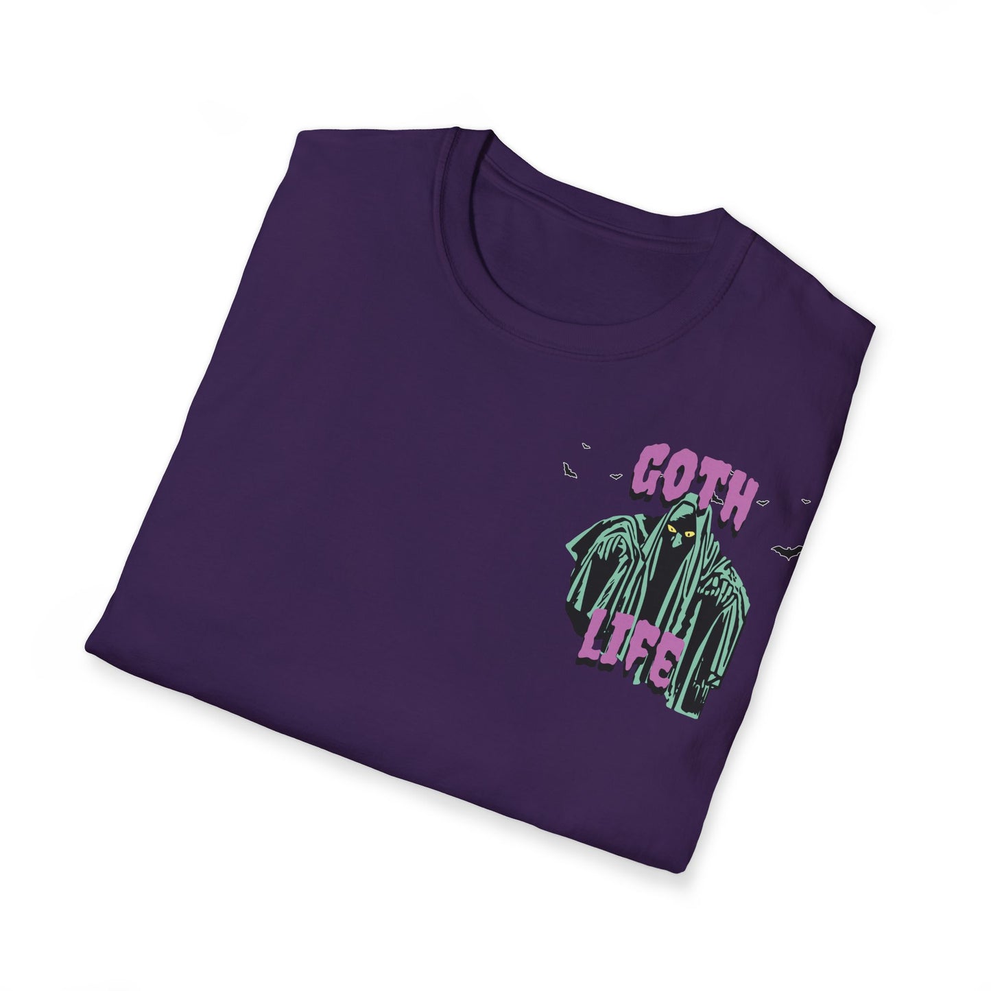 Goth Life T-Shirt Printed T Shirt detail