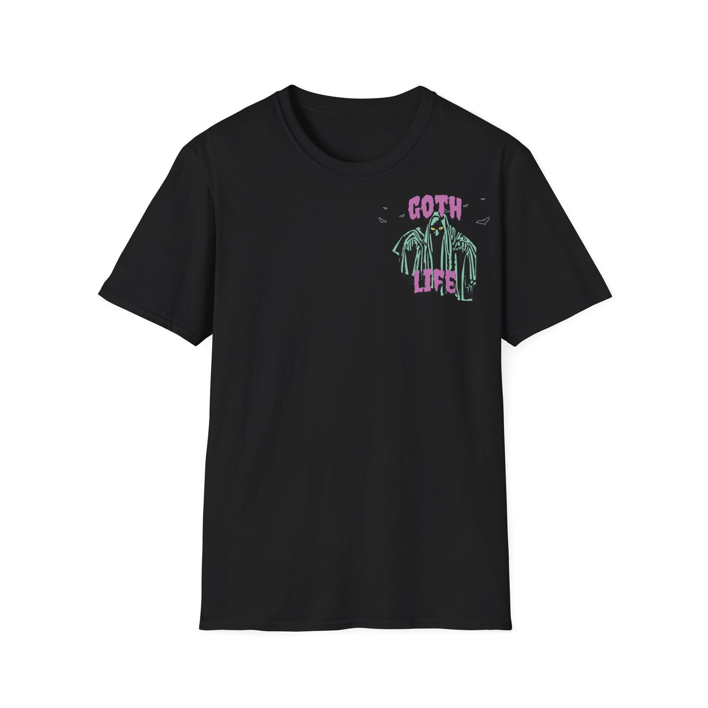 Goth Life T-Shirt Printed T Shirt detail