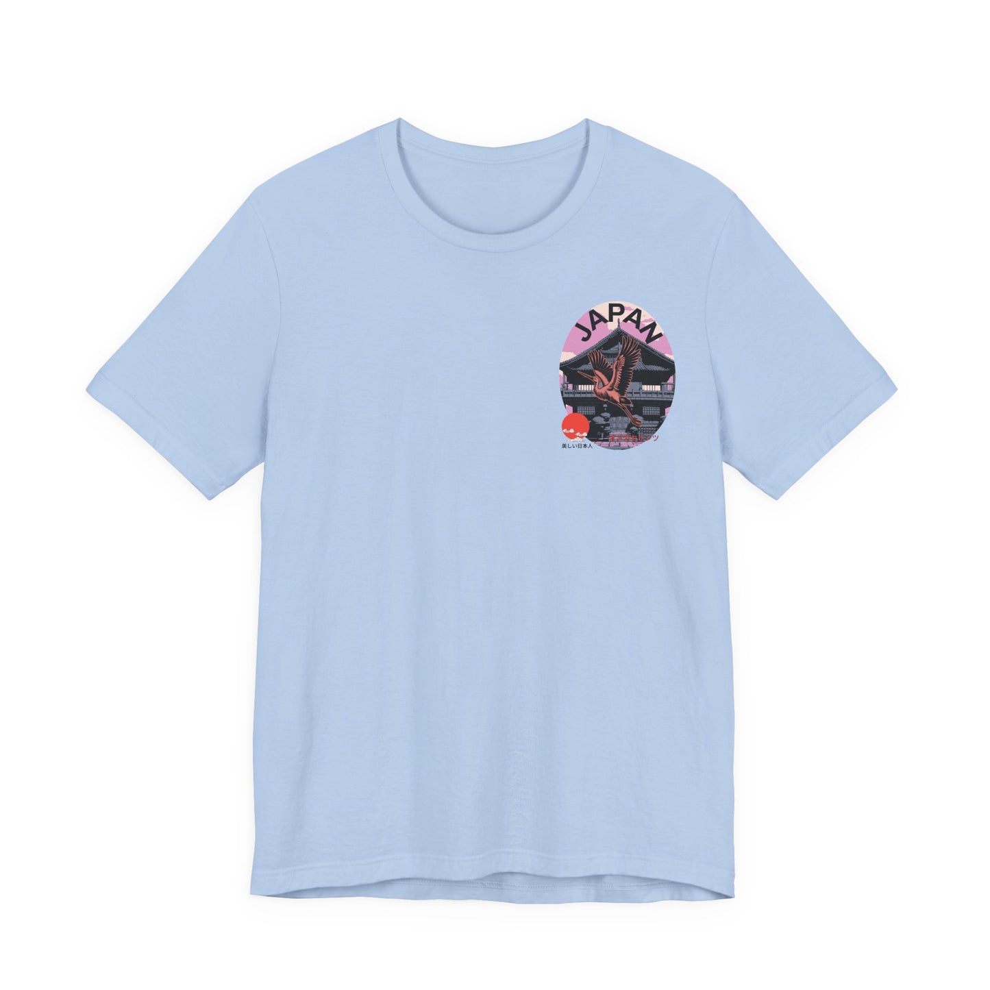 Japan aesthetics travel wear festival shirt t shirt for men and women