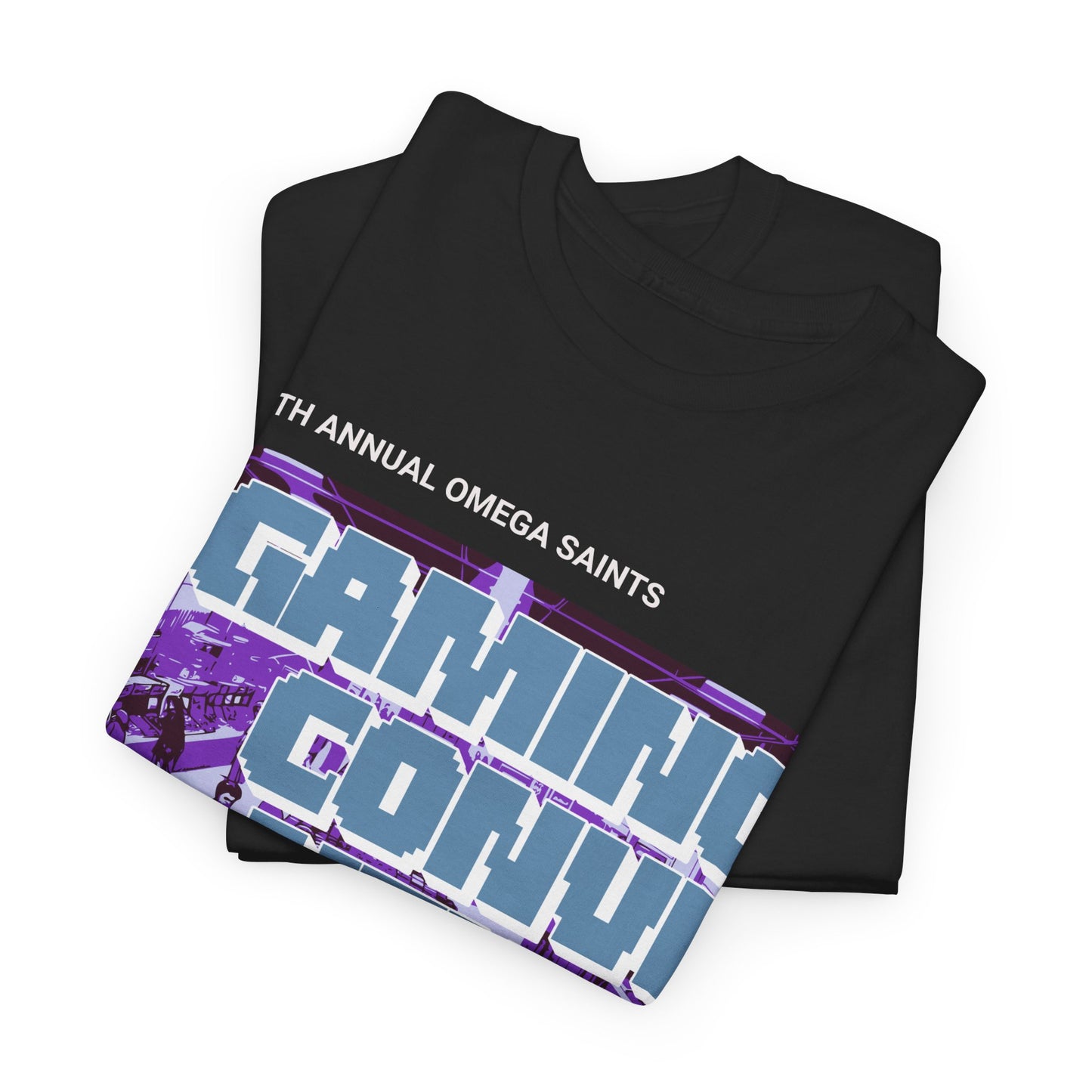 Omega Saints Gaming Convention – 1984 Retro Arcade T-Shirt | Retro Aesthetic Custom Printed Tee clothing screen printing