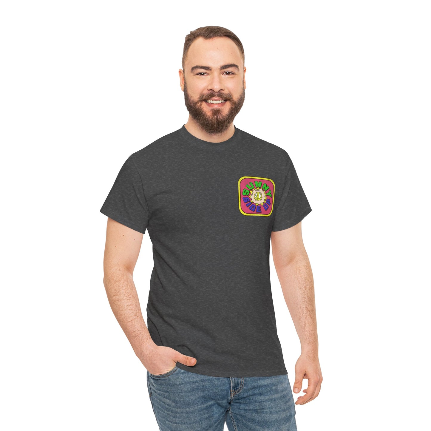 Sunny Side Up | Funny Breakfast Sun Printed T-Shirt
