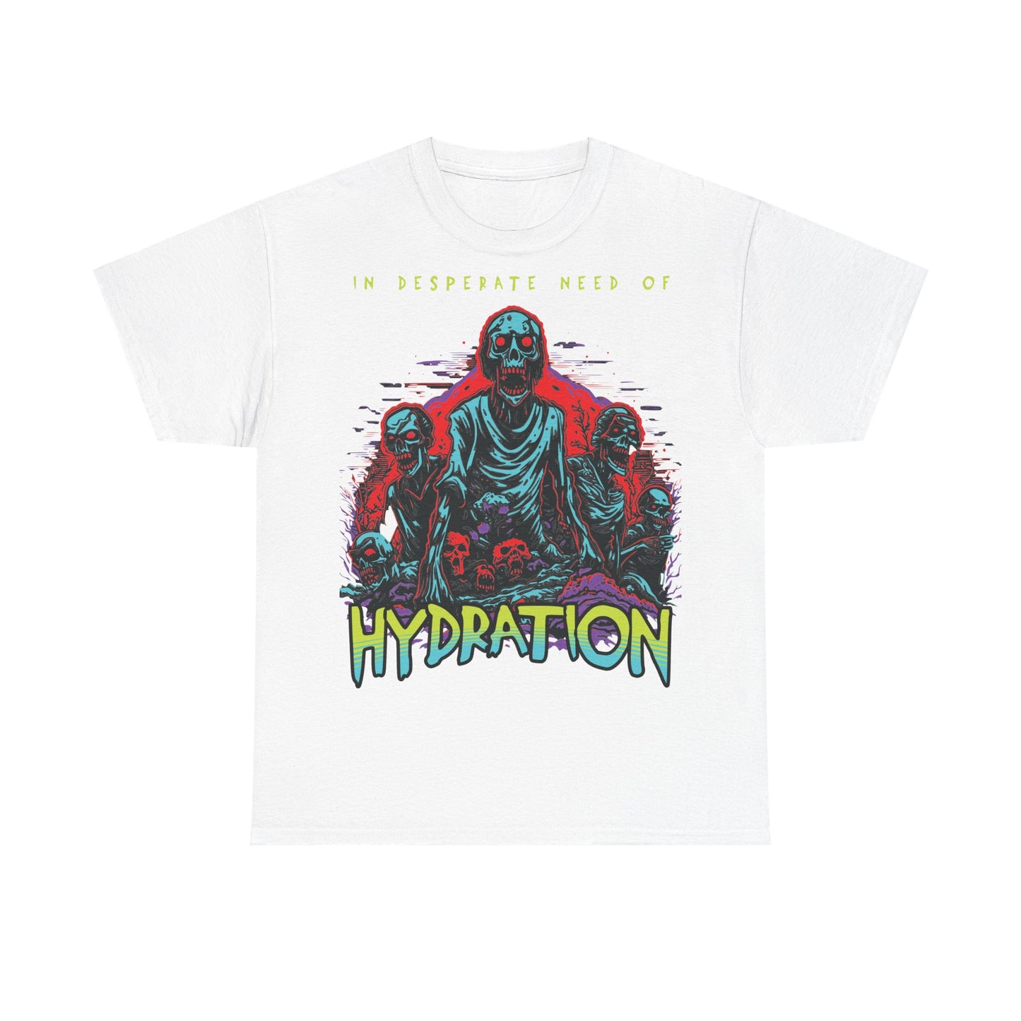 Zombie Skeleton Tee Shirt Printed T Shirt detail