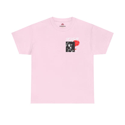 Retro Floral Heart Tee — Vintage-Inspired Graphic T-Shirt
