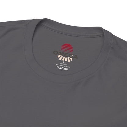 Anime Minimalist Tee — Yellow Portrait Pocket Graphic