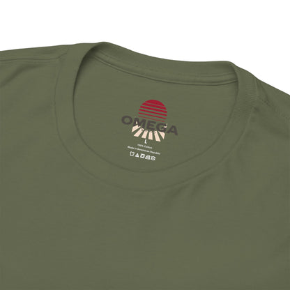 Anime Minimalist Tee — Yellow Portrait Pocket Graphic