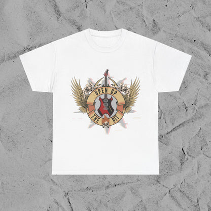 Open Up The Pit T-Shirt – Festival Graphic Tee | GNR Style Rock Shirt | Altcore Music Merch for Men & Women