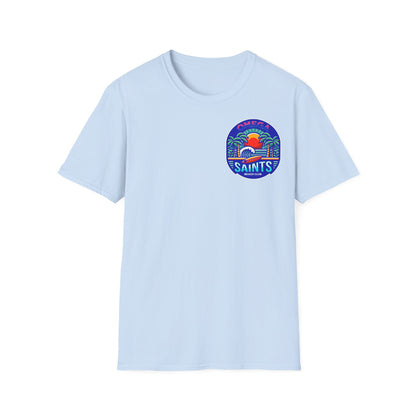 Omega Saints Beach Club T-Shirt – Ride the Waves in Style