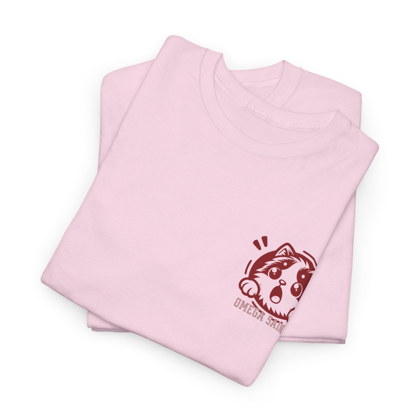 Omega Saints Cute Cat Graphic Tee – Aesthetic Streetwear T-Shirt for Men & Women
