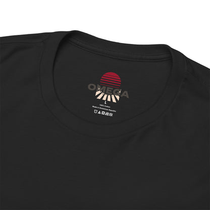 Anime Minimalist Tee — Yellow Portrait Pocket Graphic