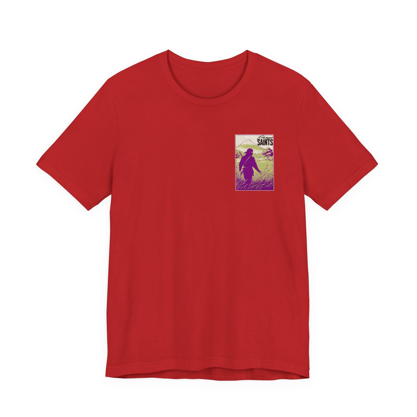 Ninja Graphic T-Shirt – Vintage Samurai Warrior Design | Men's Soft Cotton Graphic Tee printed shirt