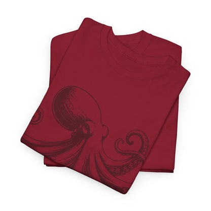 Japanese Octopus T-Shirt – Traditional Ukiyo-e Kraken Style Graphic Tee