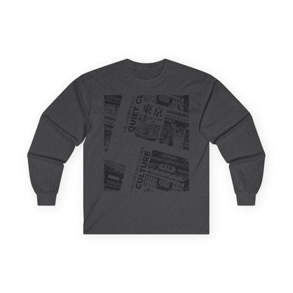 Tokyo Street Collage Long Sleeve Tee — Quiet Culture Graphic