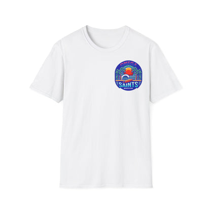 Omega Saints Beach Club T-Shirt – Ride the Waves in Style