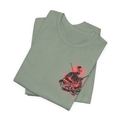 Ronin Rebirth Tee -Japanese Mercenary Graphic T Shirt