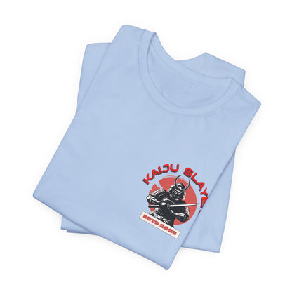 Kaiju Slayer Samurai Graphic T-Shirt – Japanese Monster Hunter Streetwear