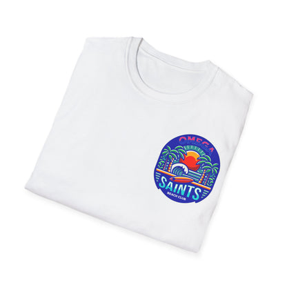 Omega Saints Beach Club T-Shirt – Ride the Waves in Style