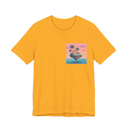 Floating Island Above the Ocean T-Shirt