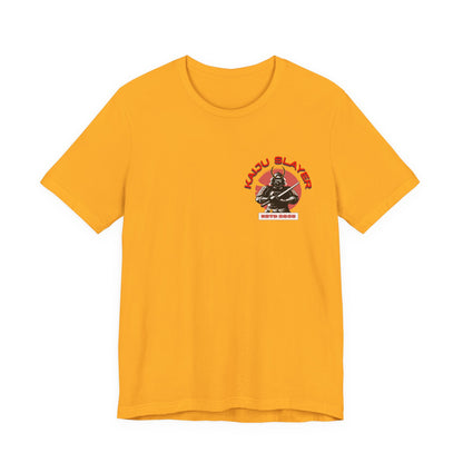 Kaiju Slayer Samurai Graphic T-Shirt – Japanese Monster Hunter Streetwear