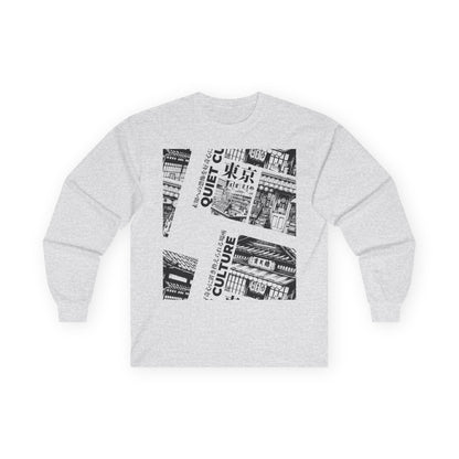 Tokyo Street Collage Long Sleeve Tee — Quiet Culture Graphic
