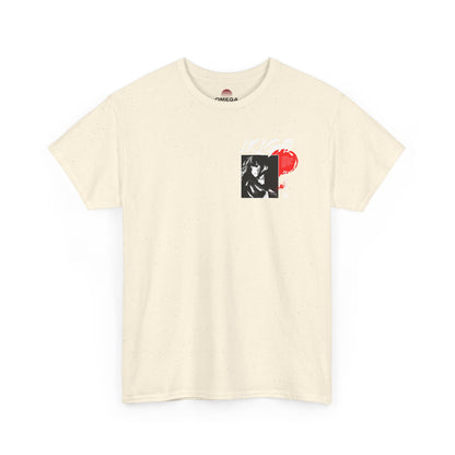 Retro Floral Heart Tee — Vintage-Inspired Graphic T-Shirt