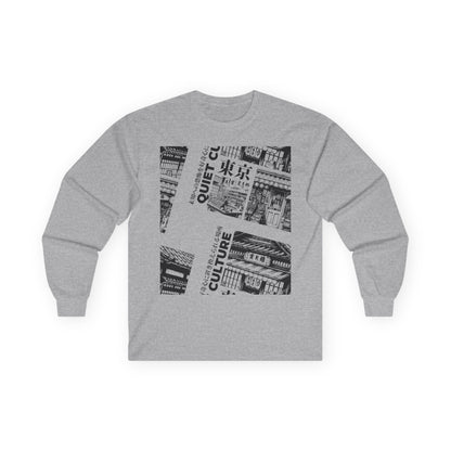 Tokyo Street Collage Long Sleeve Tee — Quiet Culture Graphic