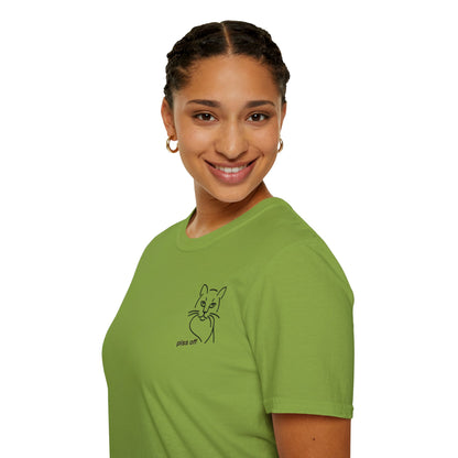 Piss Off – Minimalist Cat Mood T-Shirt