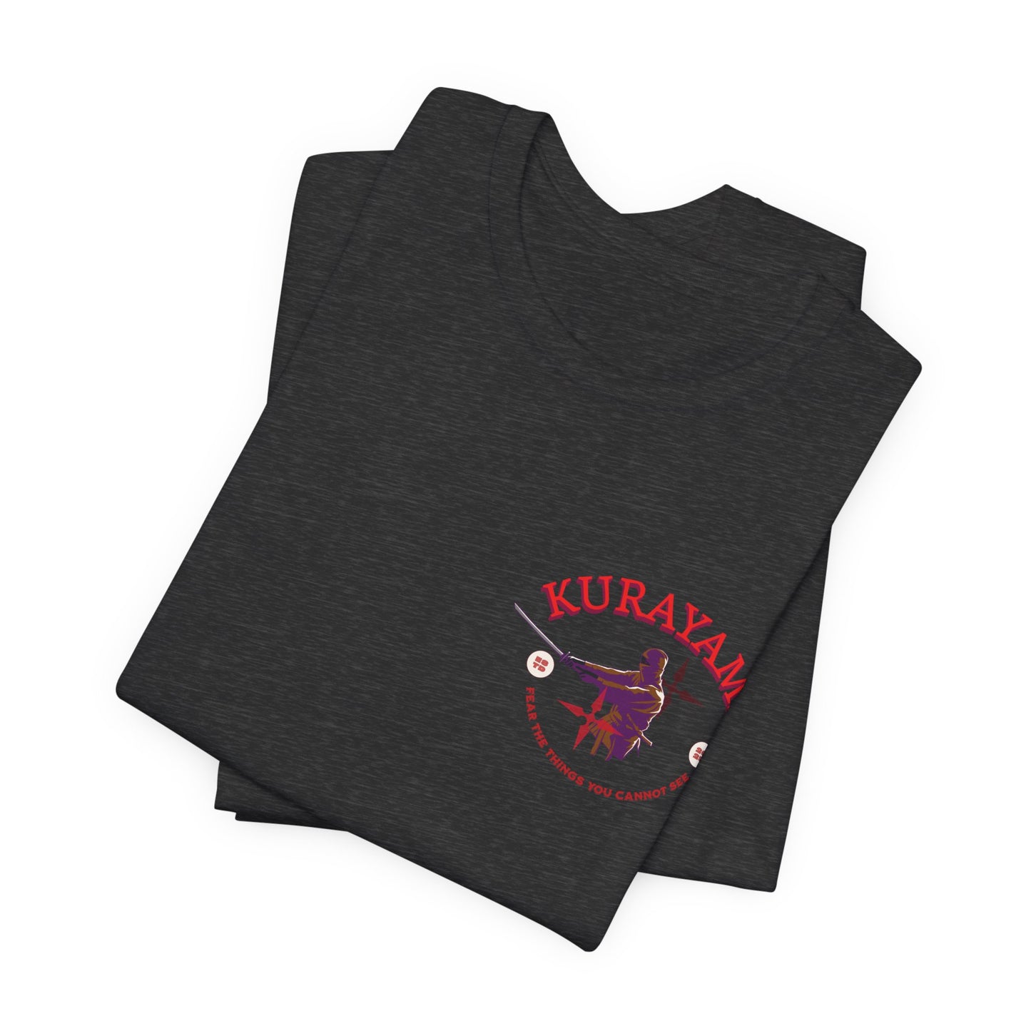 Kurayami Ninja T-Shirt – “Fear the Things You Cannot See” Shadow Warrior Tee