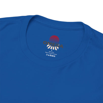 Anime Minimalist Tee — Yellow Portrait Pocket Graphic