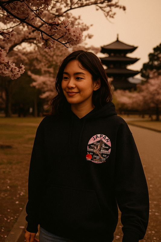 Japan Temple Bird Hoodie – Omega Saints Collection