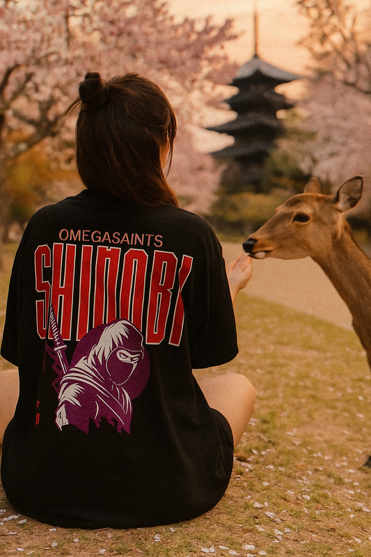 Shinobi Warrior Printed Tee – Omega Saints Collection