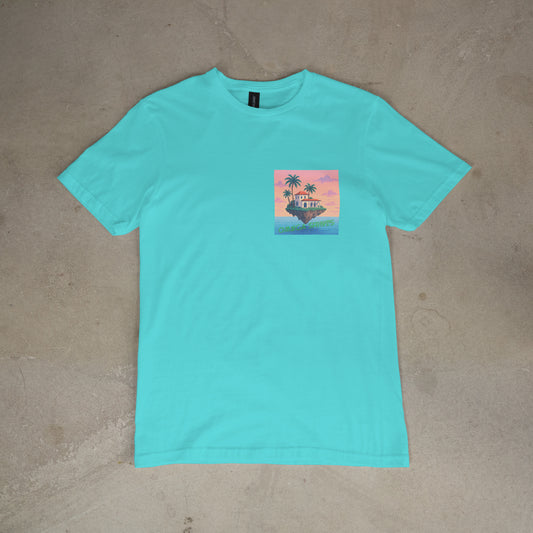 Floating Island Above the Ocean T-Shirt