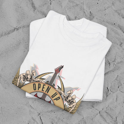 Open Up The Pit T-Shirt – Festival Graphic Tee | GNR Style Rock Shirt | Altcore Music Merch for Men & Women