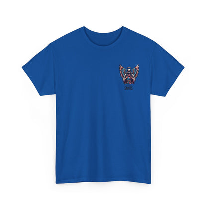 Japanese Anime Neon Kitsune Shirt – Printed with Precision