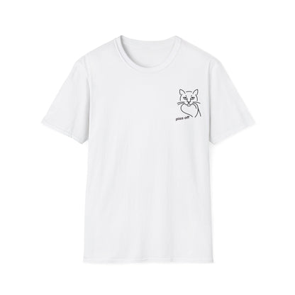 Piss Off – Minimalist Cat Mood T-Shirt