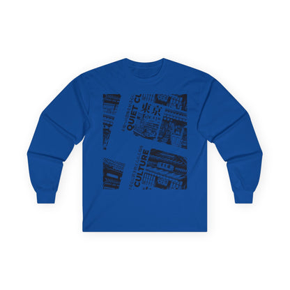 Tokyo Street Collage Long Sleeve Tee — Quiet Culture Graphic