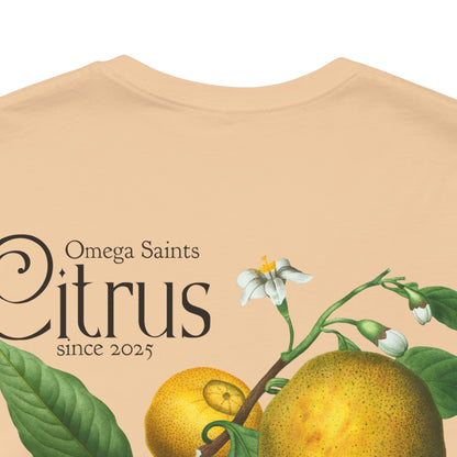 Minimal Citrus Fruit T-Shirt – Lime, Lemon, Orange, Grapefruit Design
