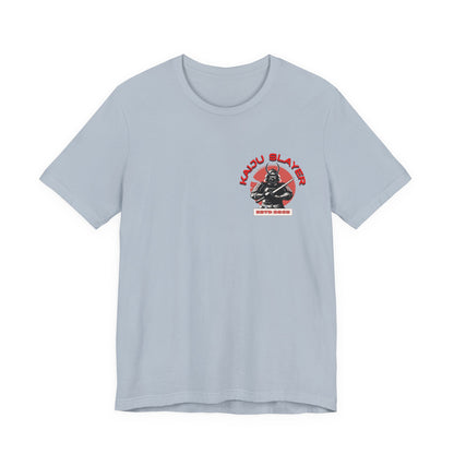 Kaiju Slayer Samurai Graphic T-Shirt – Japanese Monster Hunter Streetwear