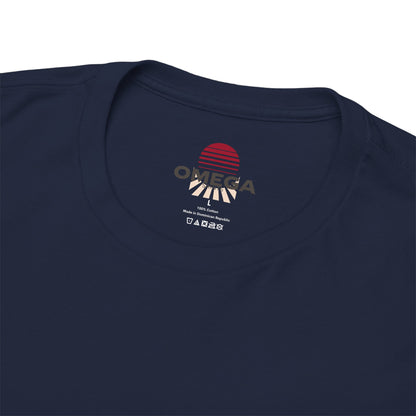 Anime Minimalist Tee — Yellow Portrait Pocket Graphic