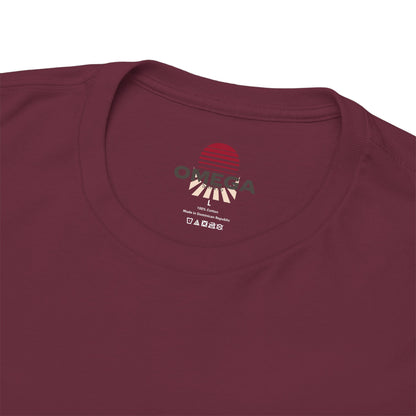 Anime Minimalist Tee — Yellow Portrait Pocket Graphic