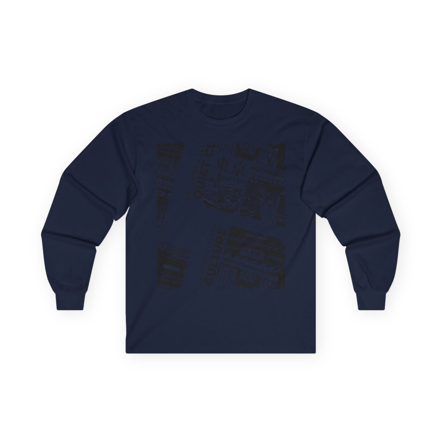 Tokyo Street Collage Long Sleeve Tee — Quiet Culture Graphic