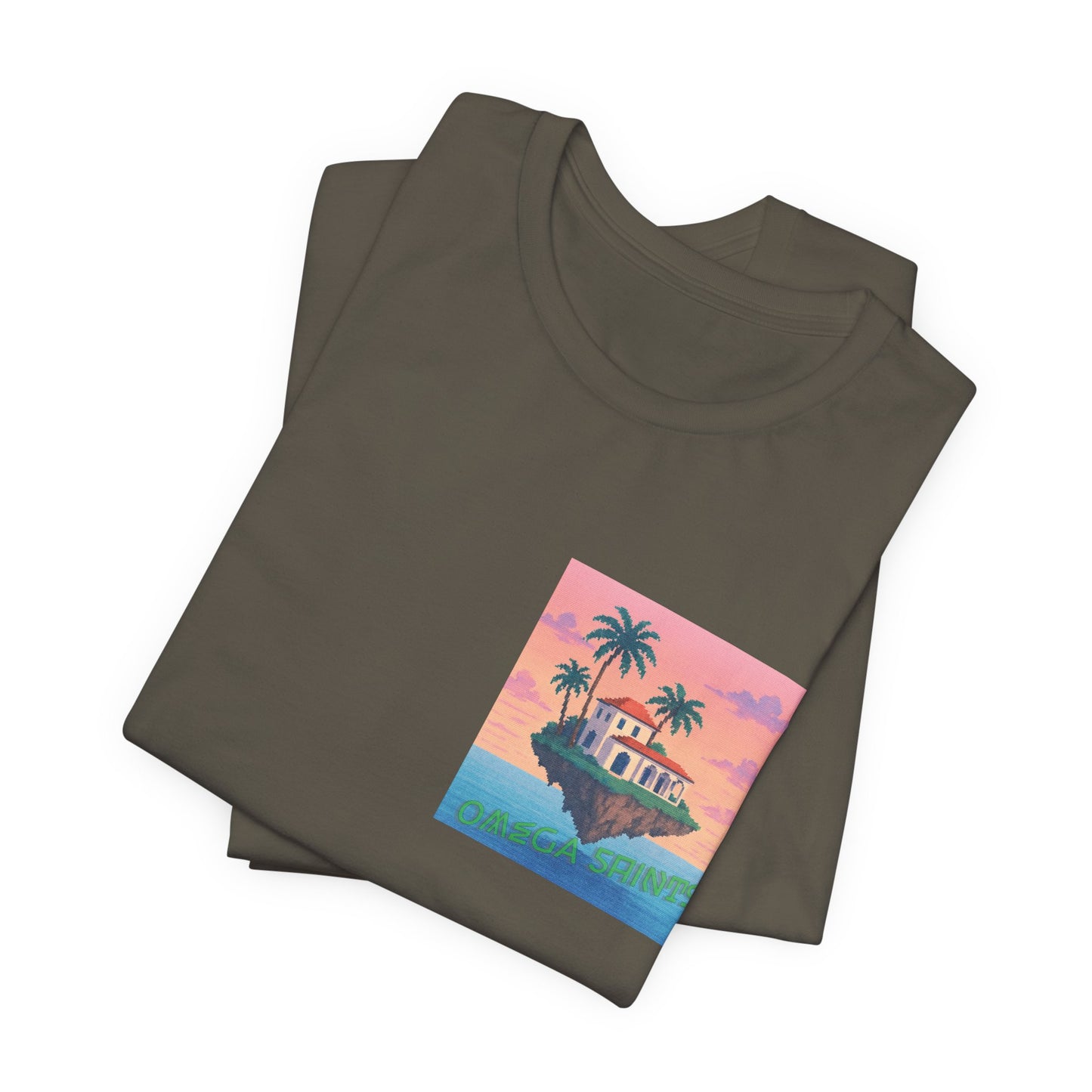 Floating Island Above the Ocean T-Shirt