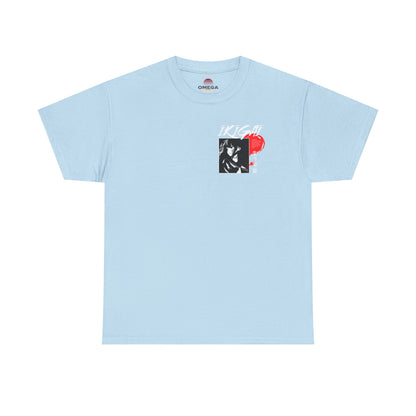 Retro Floral Heart Tee — Vintage-Inspired Graphic T-Shirt