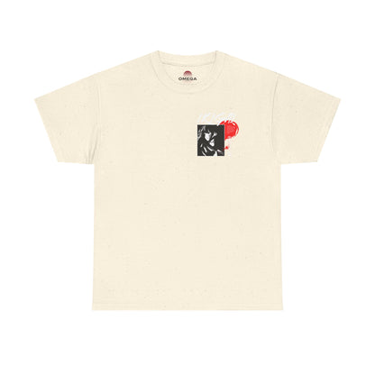 Retro Floral Heart Tee — Vintage-Inspired Graphic T-Shirt