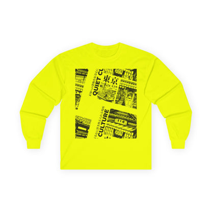 Tokyo Street Collage Long Sleeve Tee — Quiet Culture Graphic
