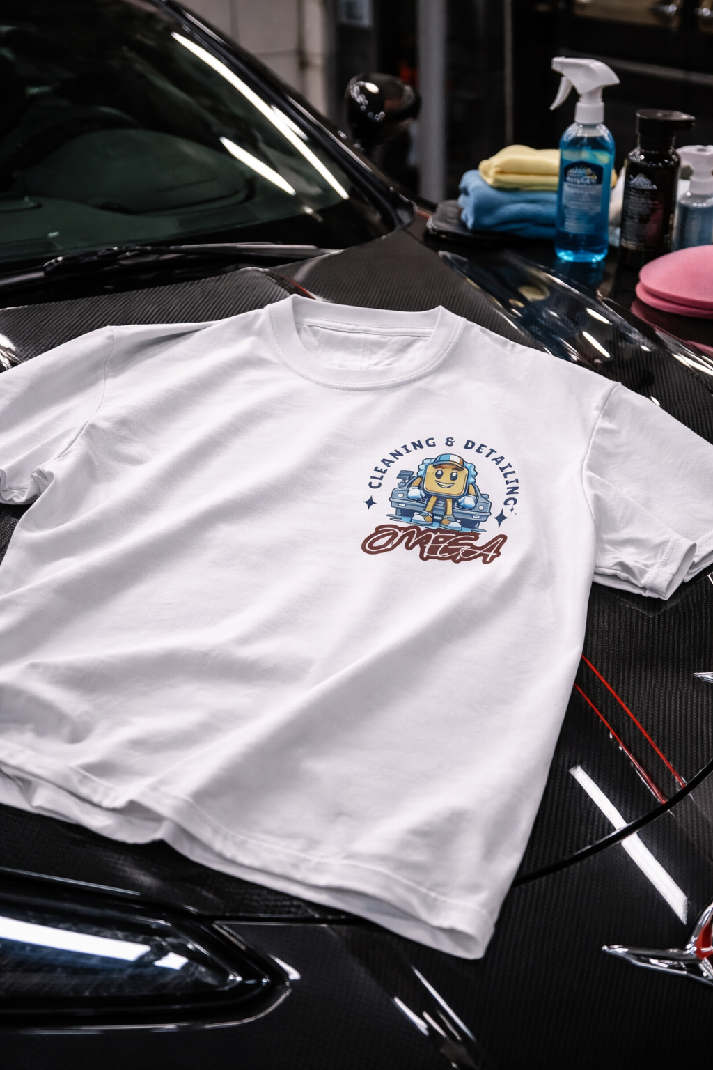 Omega Cleaning & Detailing Tee